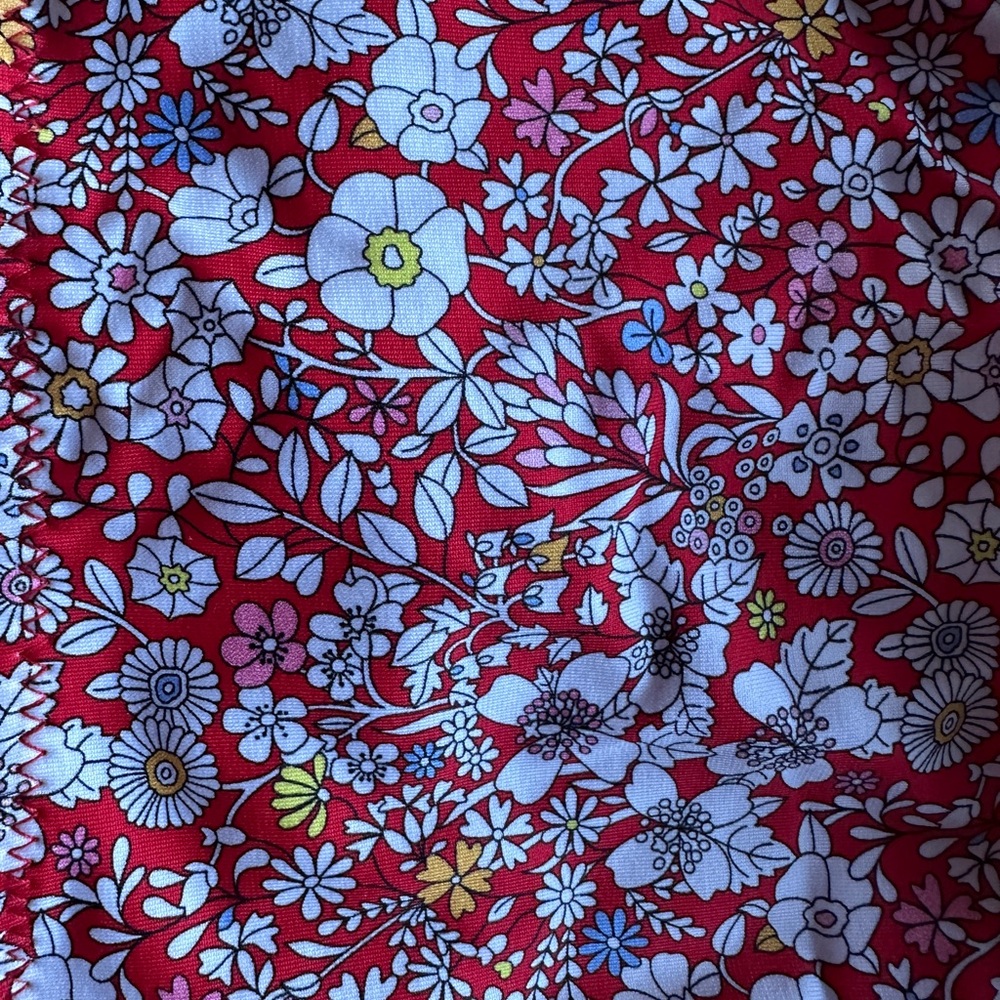 J. Crew Red Floral Bikini - Picture 3 of 3